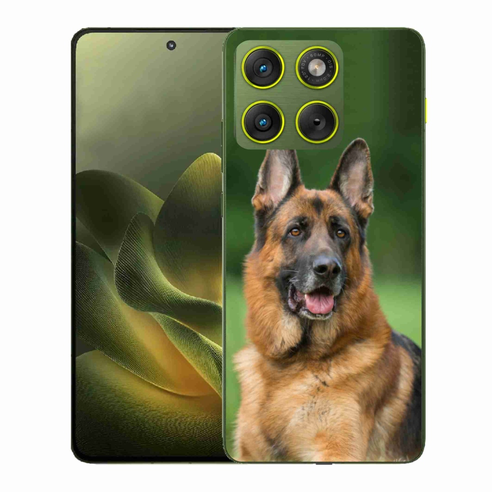 Gelový kryt mmCase na Motorola Edge 70 - německý ovčák
