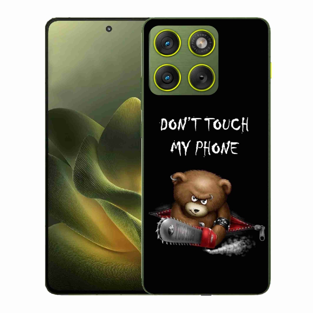 Gelový kryt mmCase na Motorola Edge 70 - nesahej na telefon