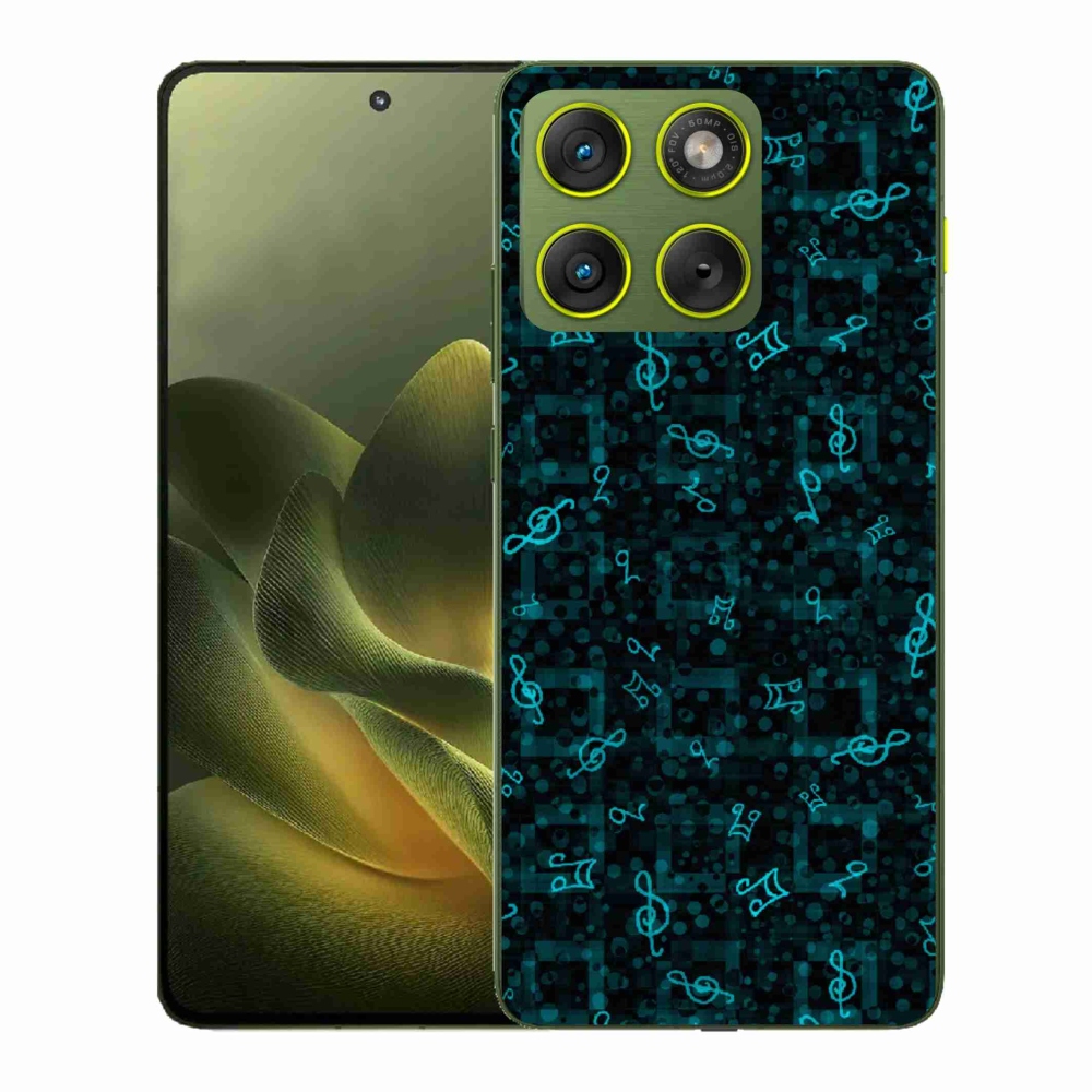 Gelový kryt mmCase na Motorola Edge 70 - noty 1