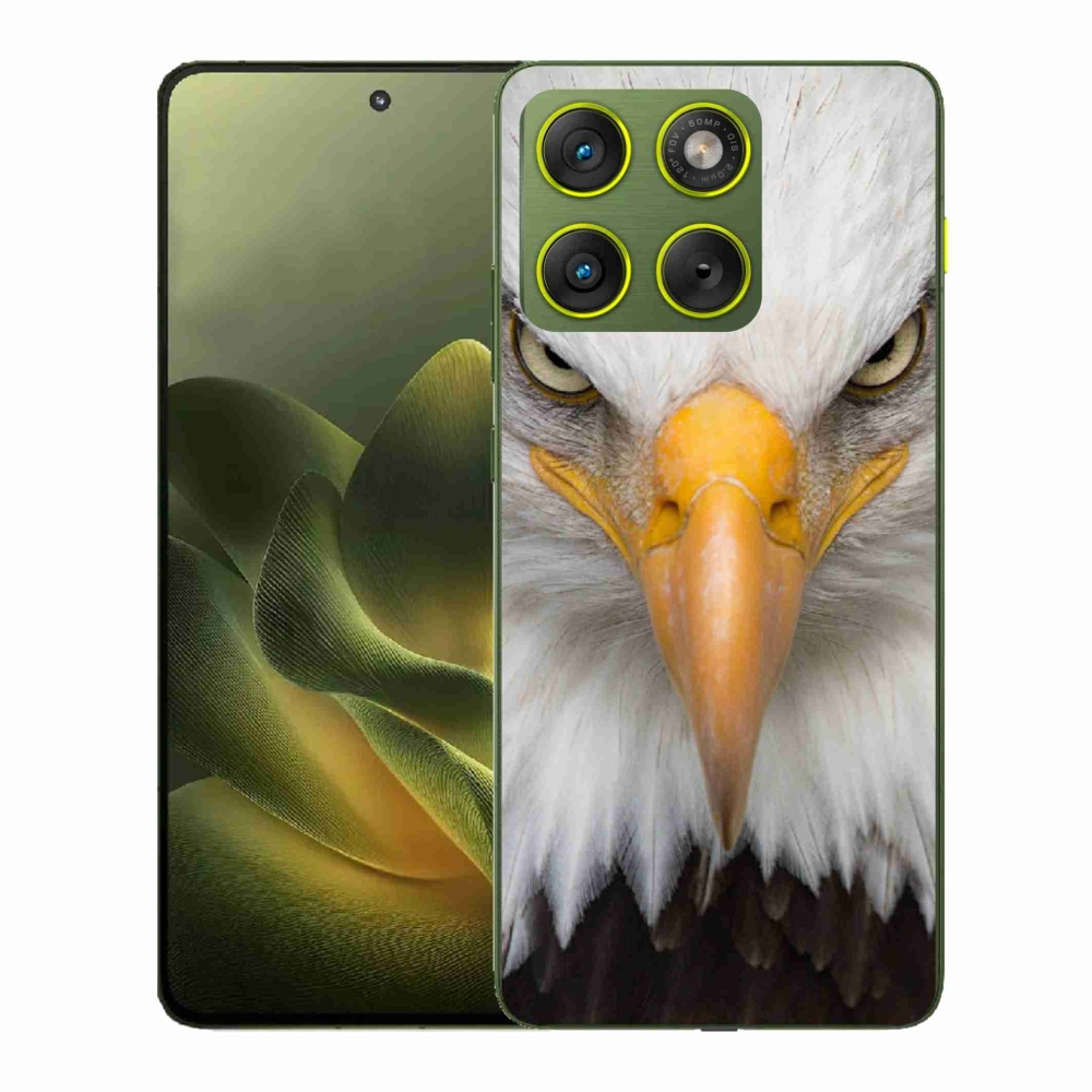 Gelový kryt mmCase na Motorola Edge 70 - orel