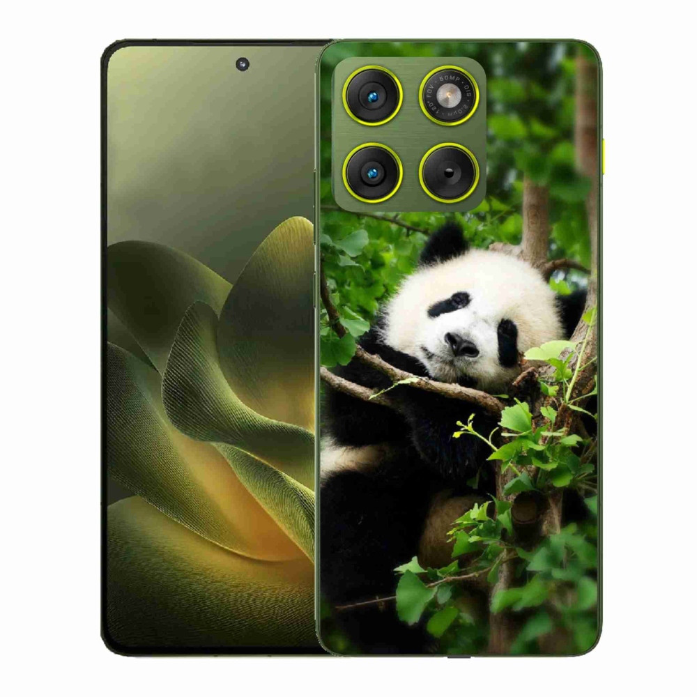 Gelový kryt mmCase na Motorola Edge 70 - panda