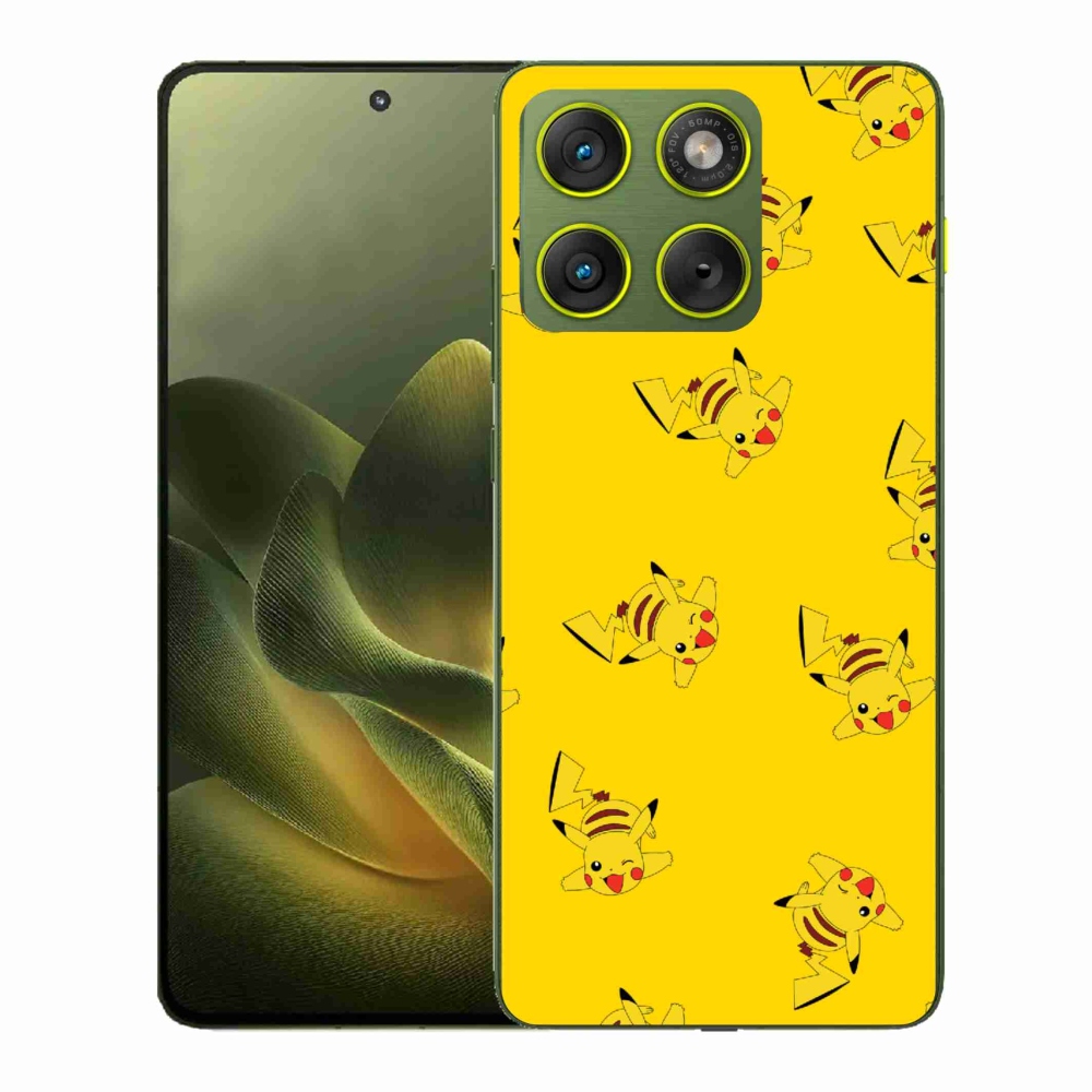 Gelový kryt mmCase na Motorola Edge 70 - pikachu