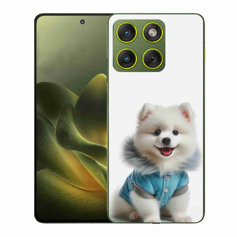 Gelový kryt mmCase na Motorola Edge 70 - pomeranian