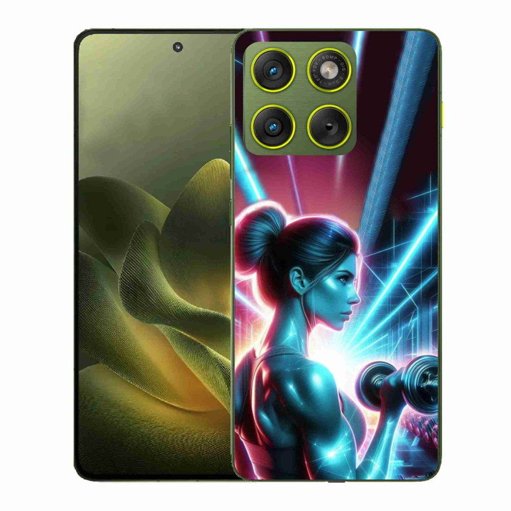Gelový kryt mmCase na Motorola Edge 70 - posilování