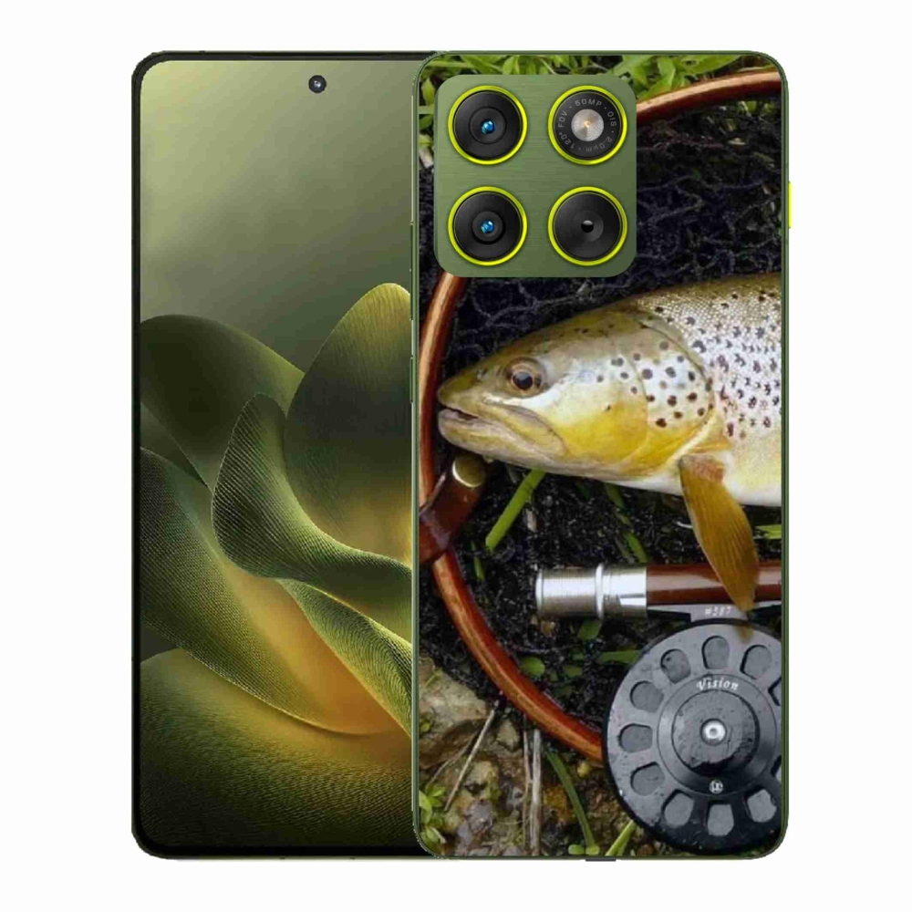 Gelový kryt mmCase na Motorola Edge 70 - pstruh 2