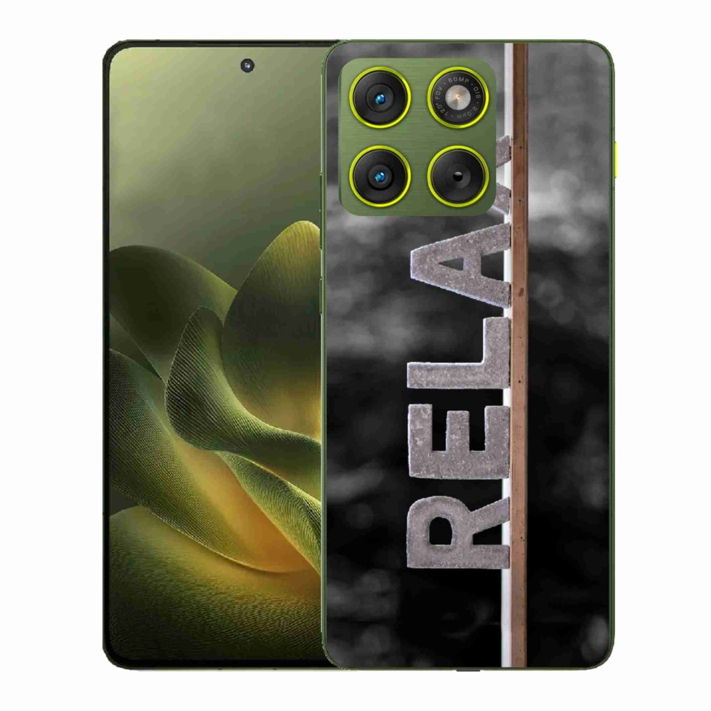 Gelový kryt mmCase na Motorola Edge 70 - relax 1