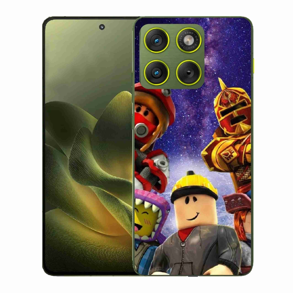 Gelový kryt mmCase na Motorola Edge 70 - roblox 3