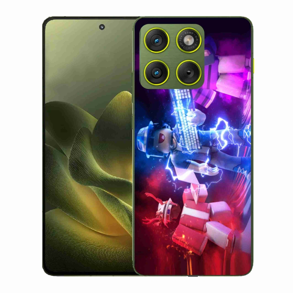 Gelový kryt mmCase na Motorola Edge 70 - roblox