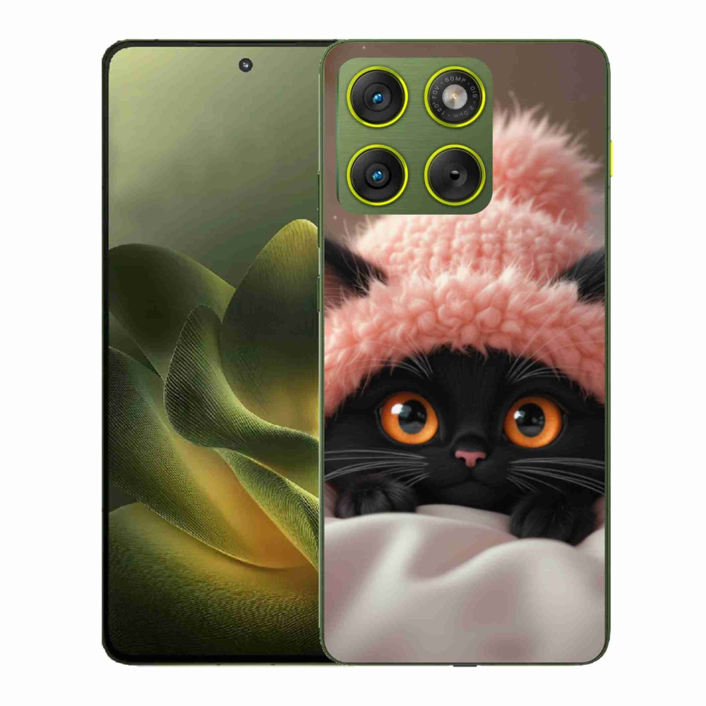 Gelový kryt mmCase na Motorola Edge 70 - roztomilé kotě 7