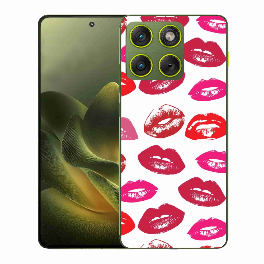 Gelový kryt mmCase na Motorola Edge 70 - rty