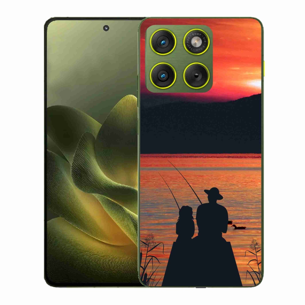 Gelový kryt mmCase na Motorola Edge 70 - rybaření 3