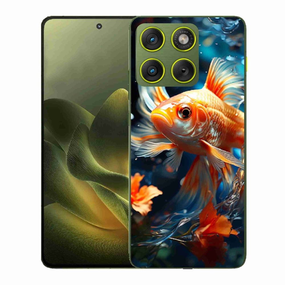 Gelový kryt mmCase na Motorola Edge 70 - rybka