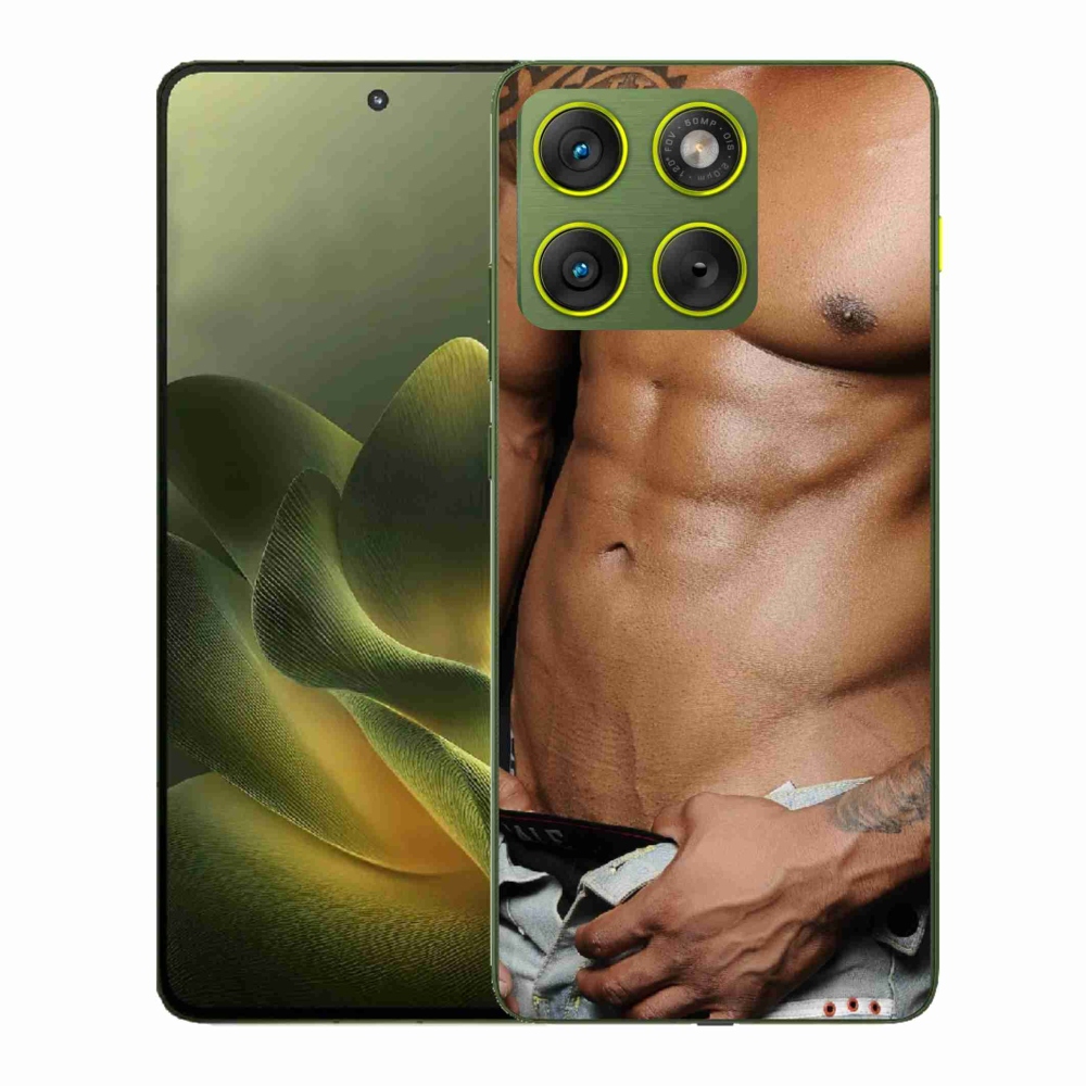 Gelový kryt mmCase na Motorola Edge 70 - sexy muž