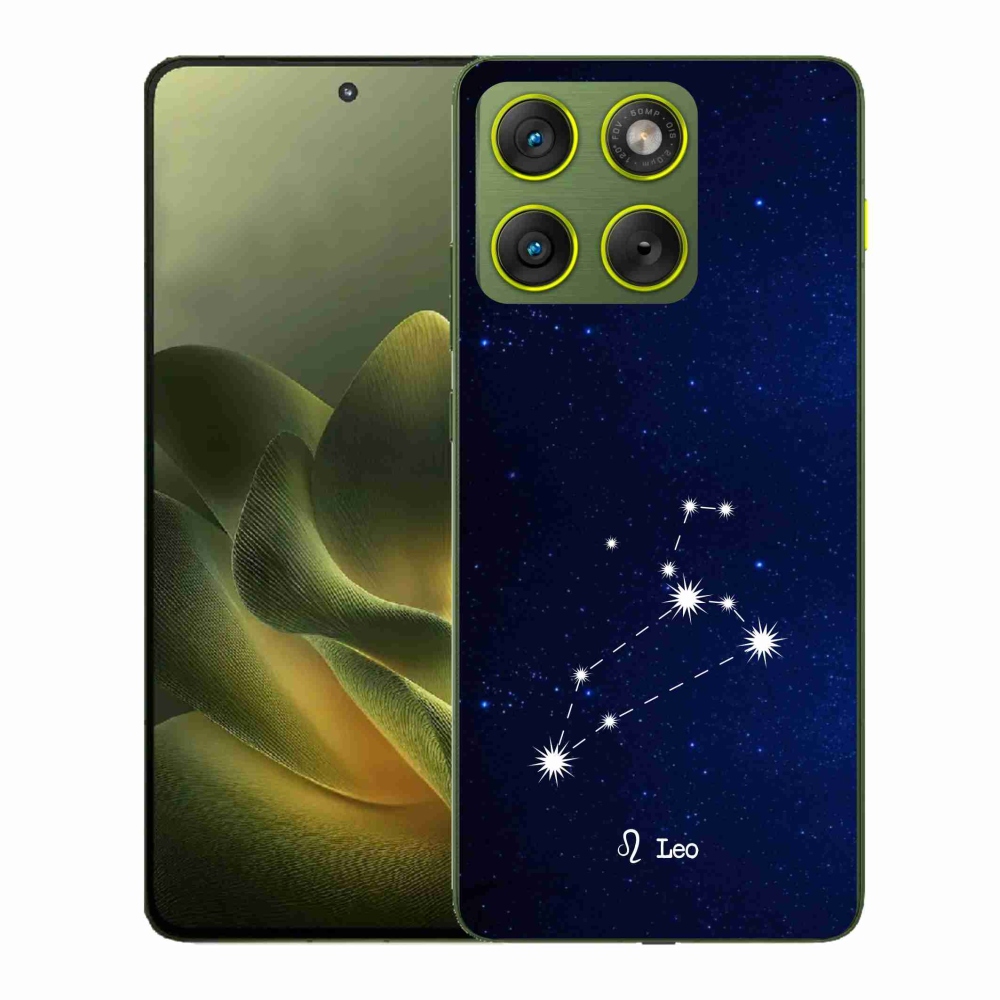 Gelový kryt mmCase na Motorola Edge 70 - souhvězdí Lva