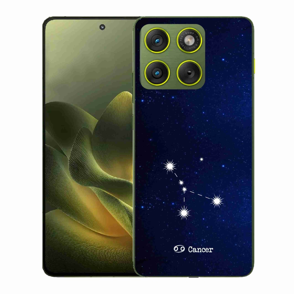 Gelový kryt mmCase na Motorola Edge 70 - souhvězdí Raka