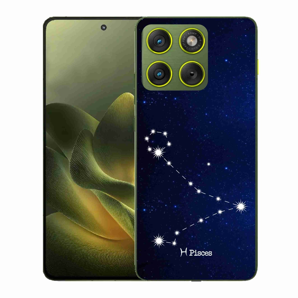 Gelový kryt mmCase na Motorola Edge 70 - souhvězdí Ryby