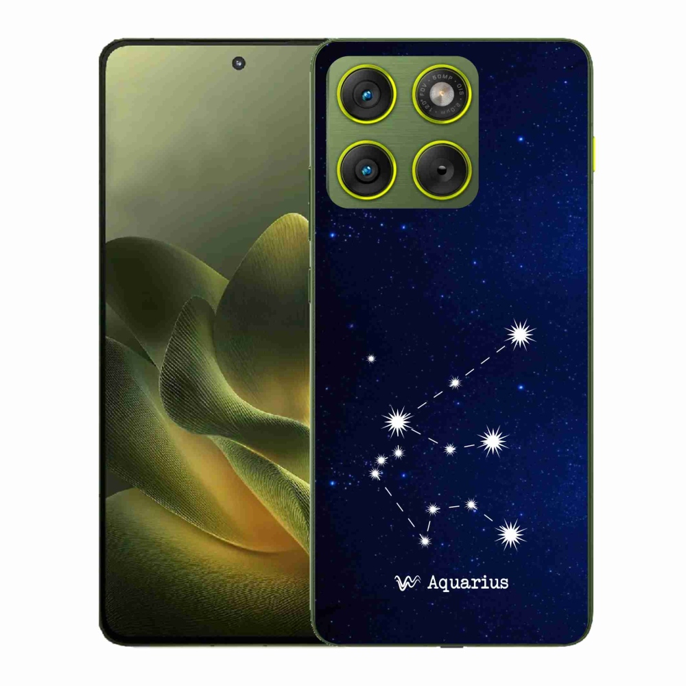Gelový kryt mmCase na Motorola Edge 70 - souhvězdí Vodnáře