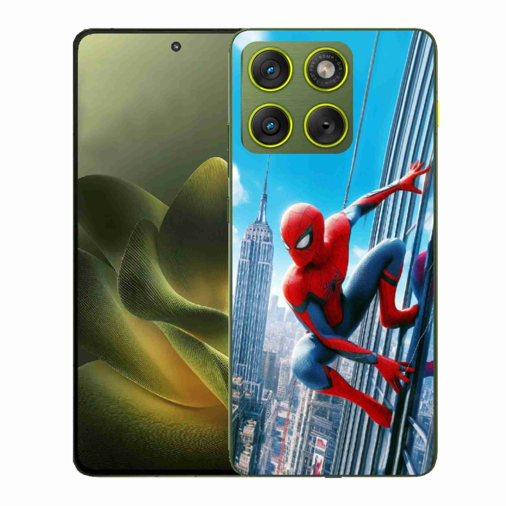 Gelový kryt mmCase na Motorola Edge 70 - spiderman
