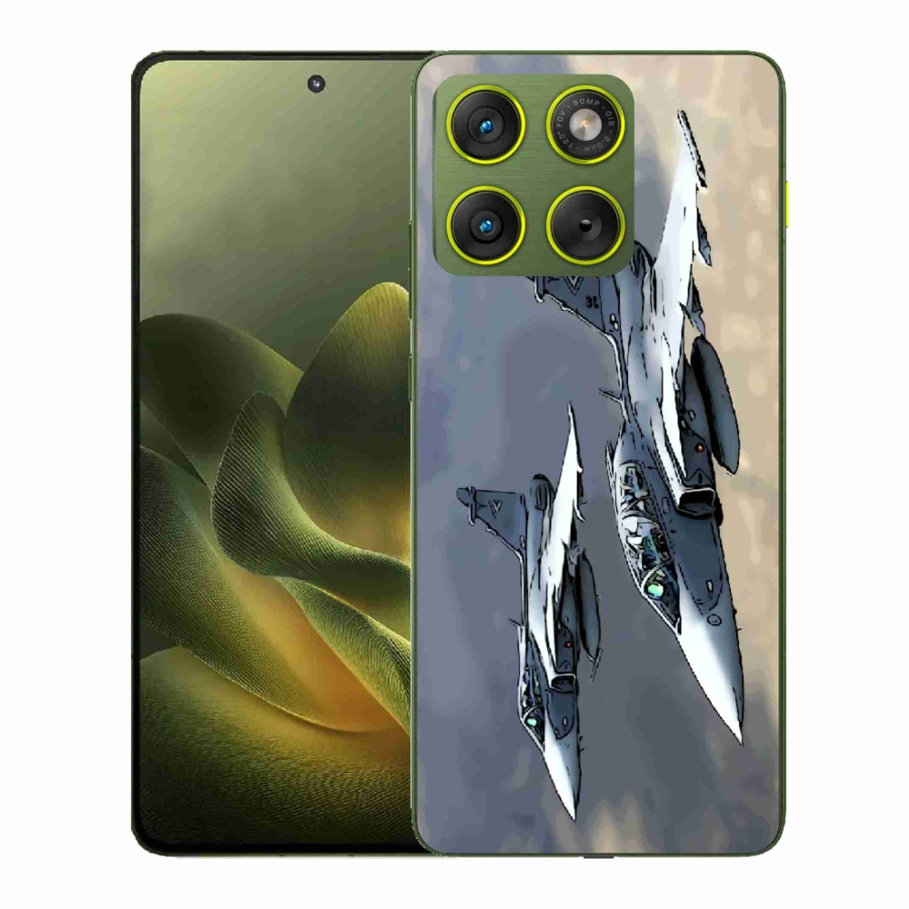 Gelový kryt mmCase na Motorola Edge 70 - stíhačky
