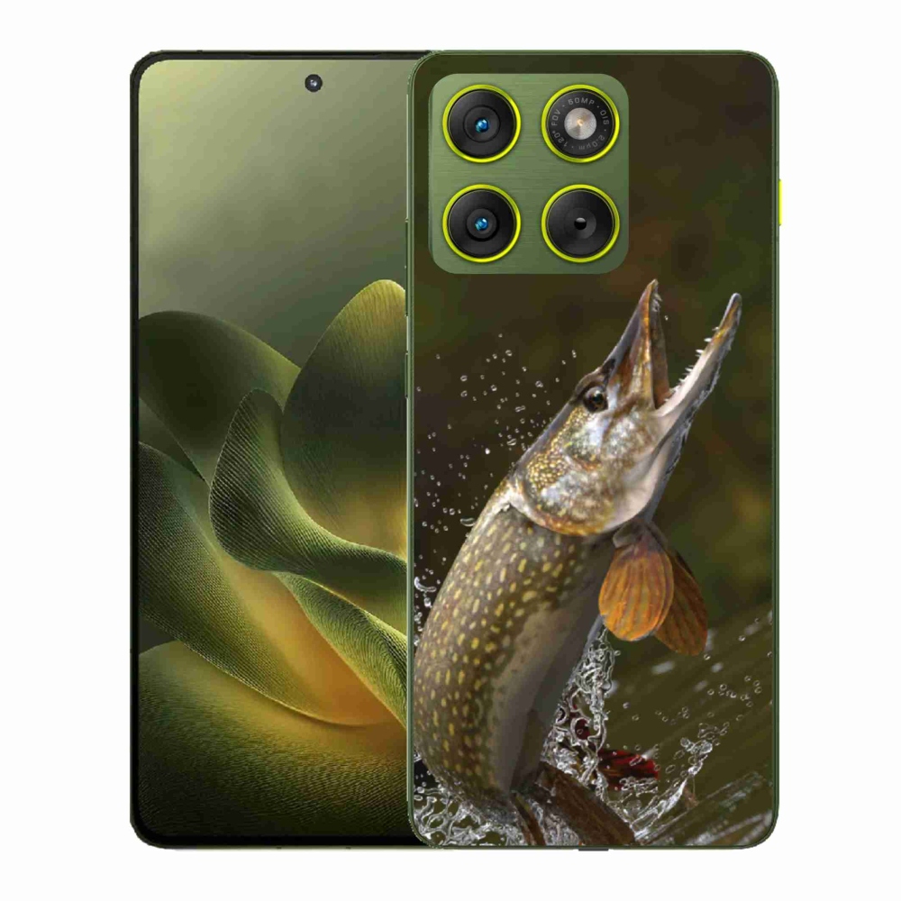 Gelový kryt mmCase na Motorola Edge 70 - štika