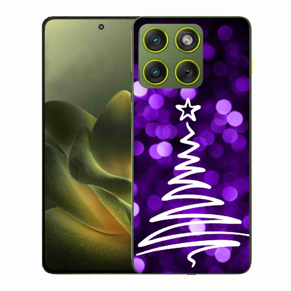 Gelový kryt mmCase na Motorola Edge 70 - stromek
