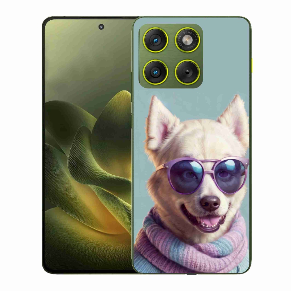 Gelový kryt mmCase na Motorola Edge 70 - stylový německý špic