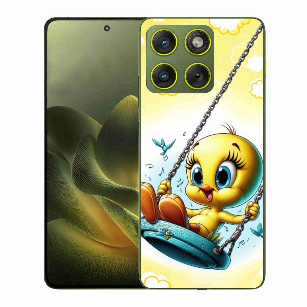 Gelový kryt mmCase na Motorola Edge 70 - tweety