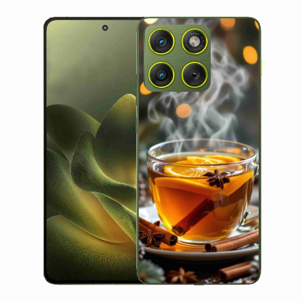 Gelový kryt mmCase na Motorola Edge 70 - vánoční punč