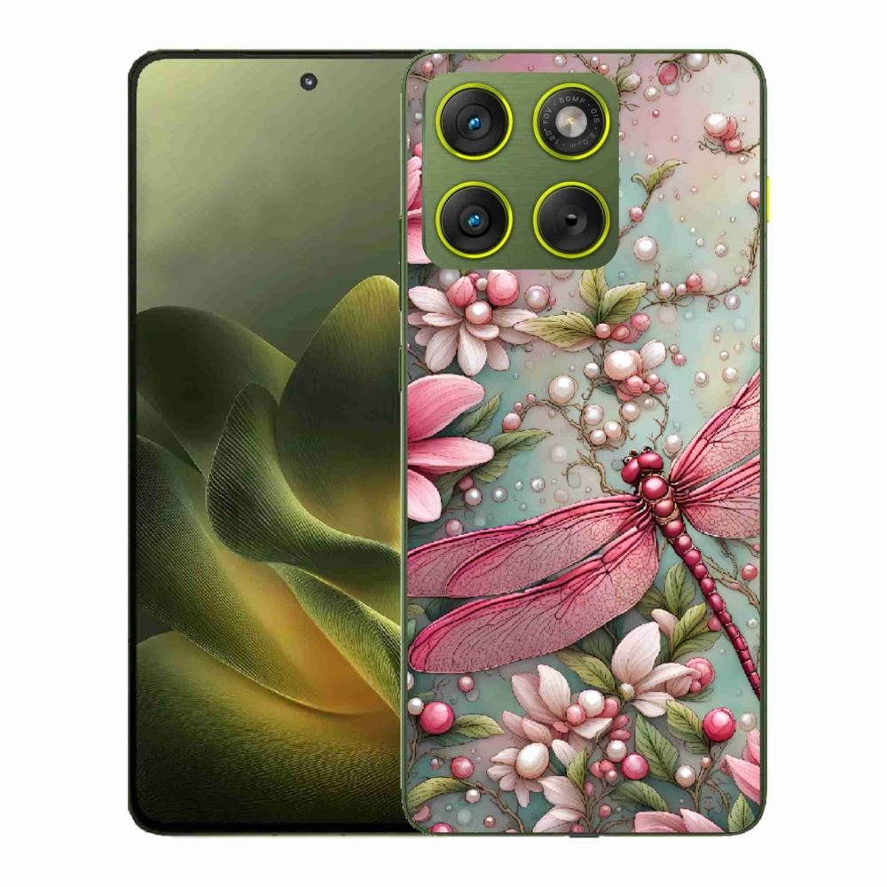 Gelový kryt mmCase na Motorola Edge 70 - vážka
