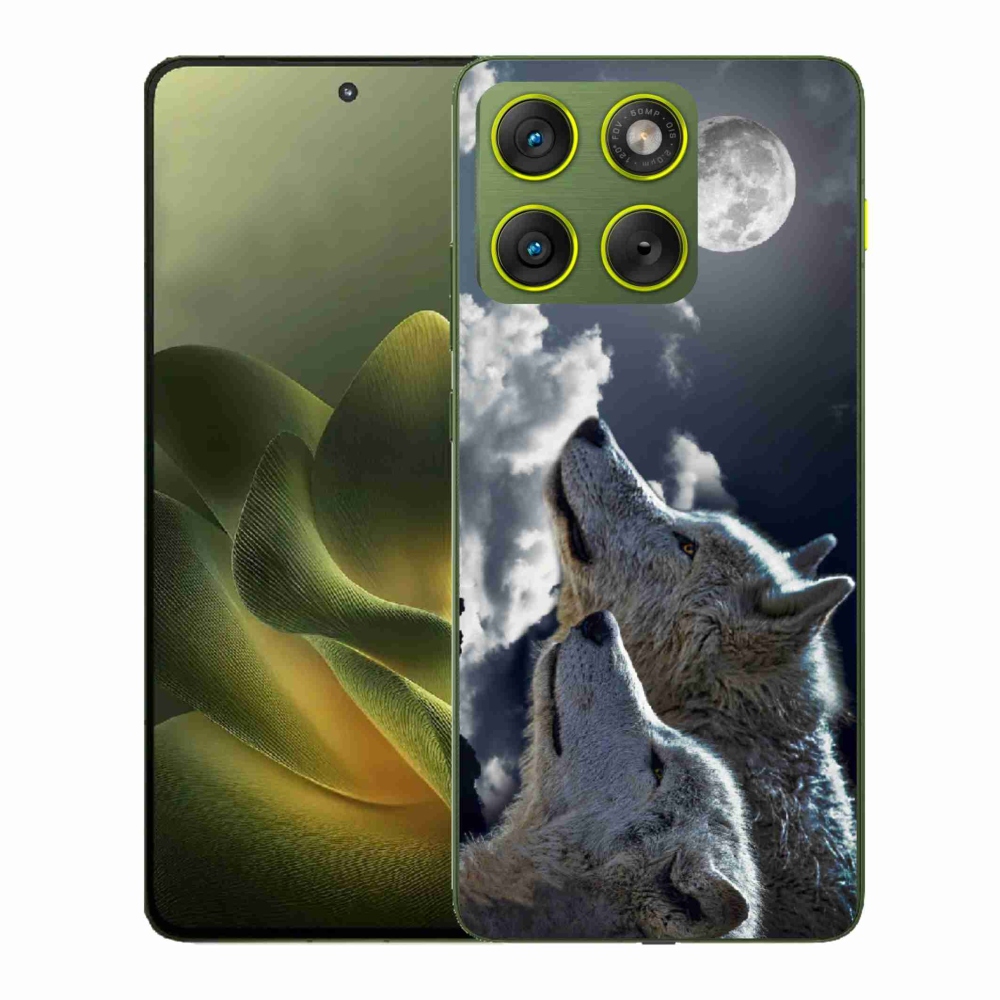 Gelový kryt mmCase na Motorola Edge 70 - vlci