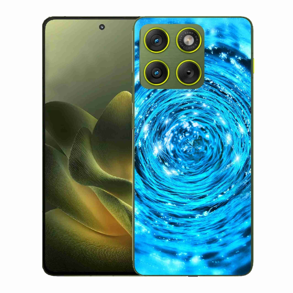 Gelový kryt mmCase na Motorola Edge 70 - vodní vír