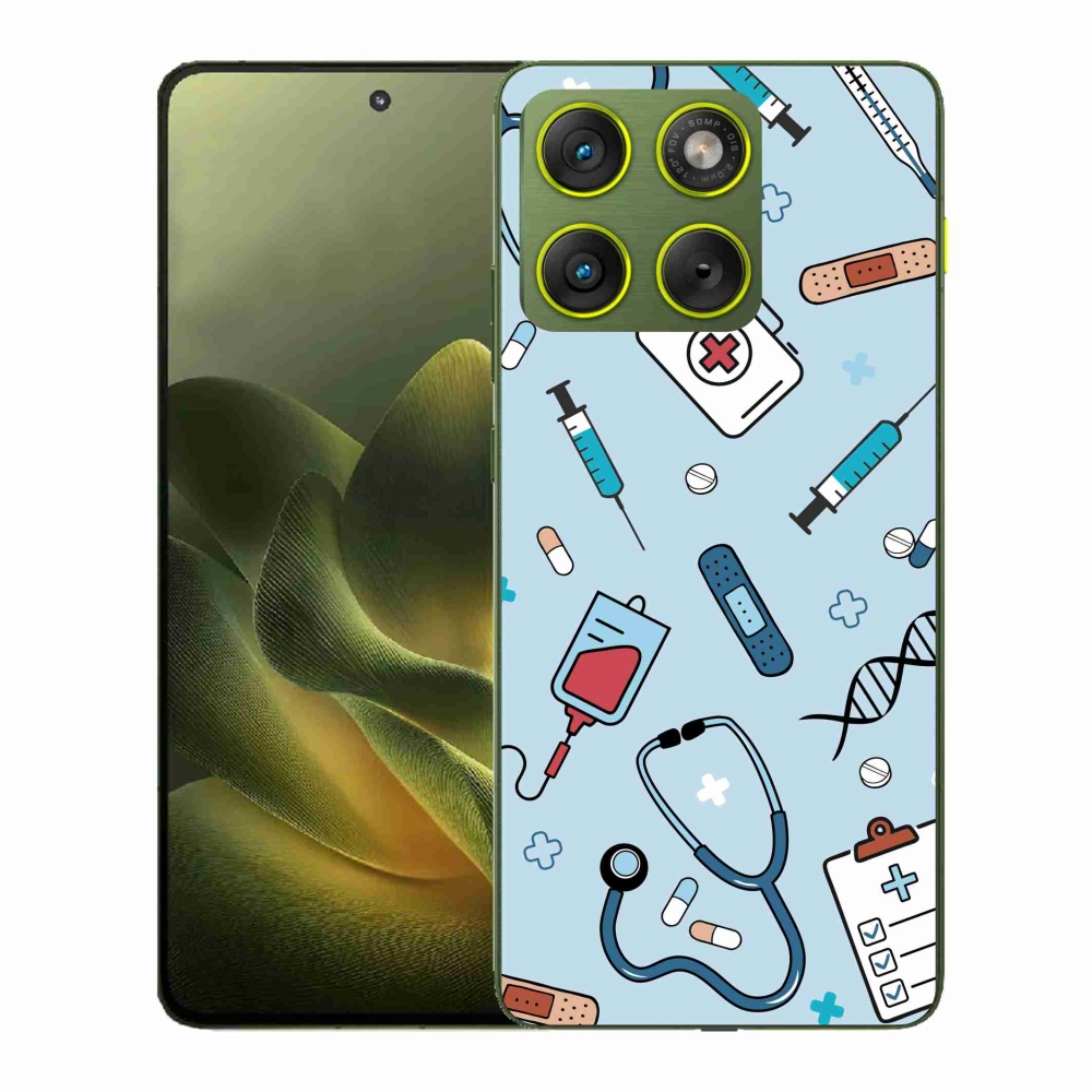 Gelový kryt mmCase na Motorola Edge 70 - zdravotnictví 1