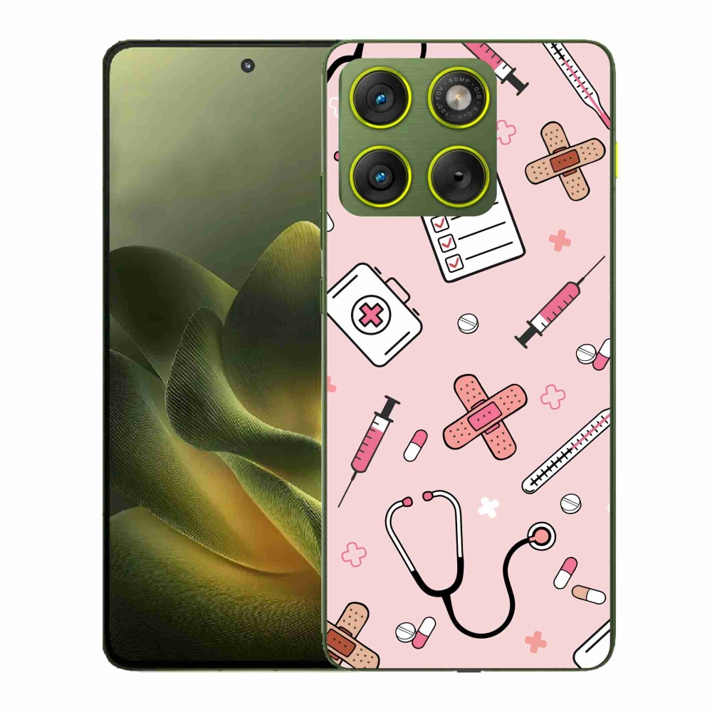 Gelový kryt mmCase na Motorola Edge 70 - zdravotnictví 2