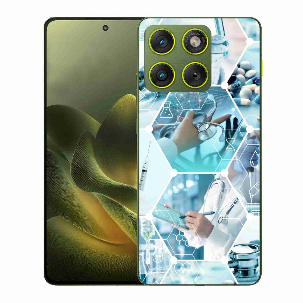 Gelový kryt mmCase na Motorola Edge 70 - zdravotnictví