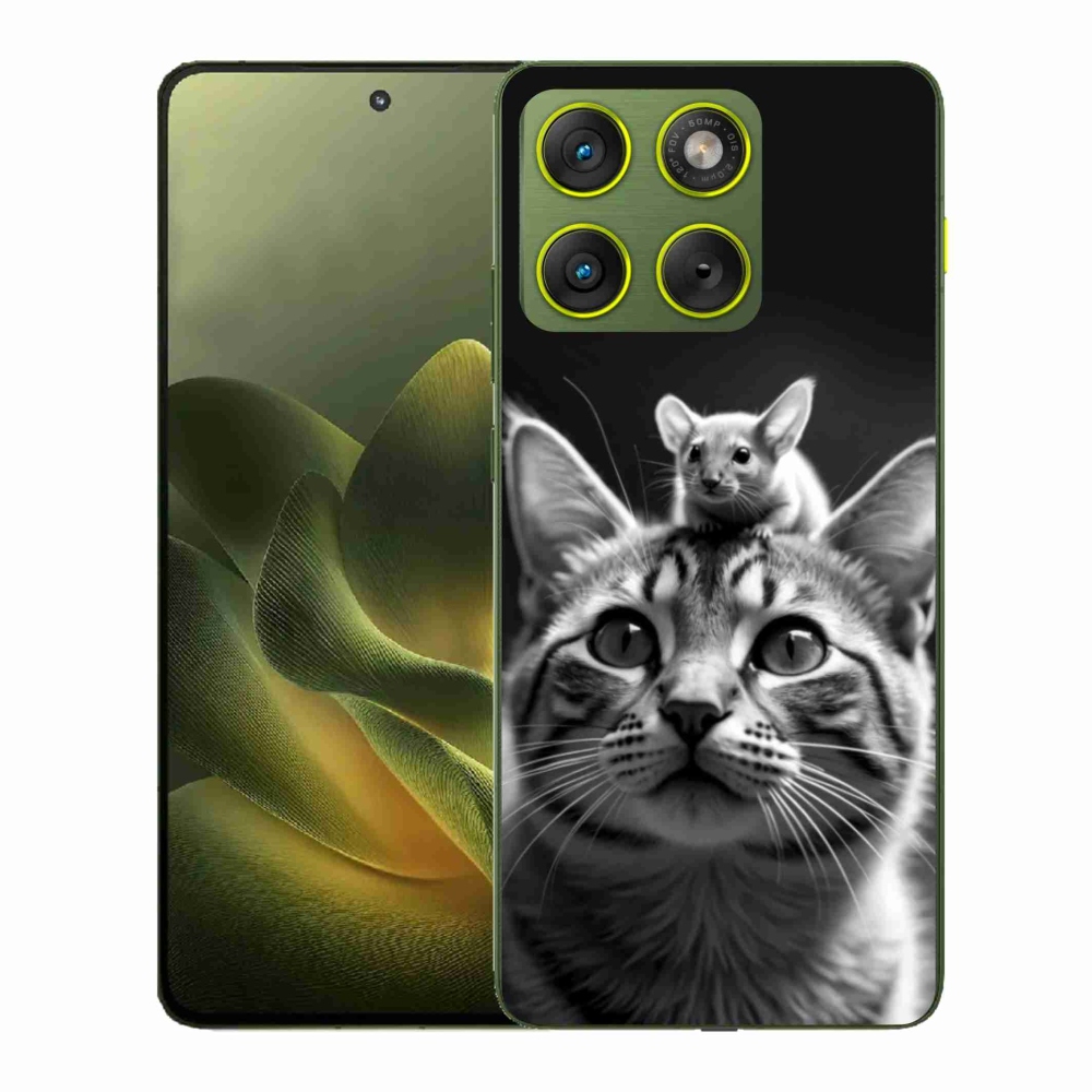 Gelový kryt mmCase na Motorola Edge 70 - zvířecí přátelství 2