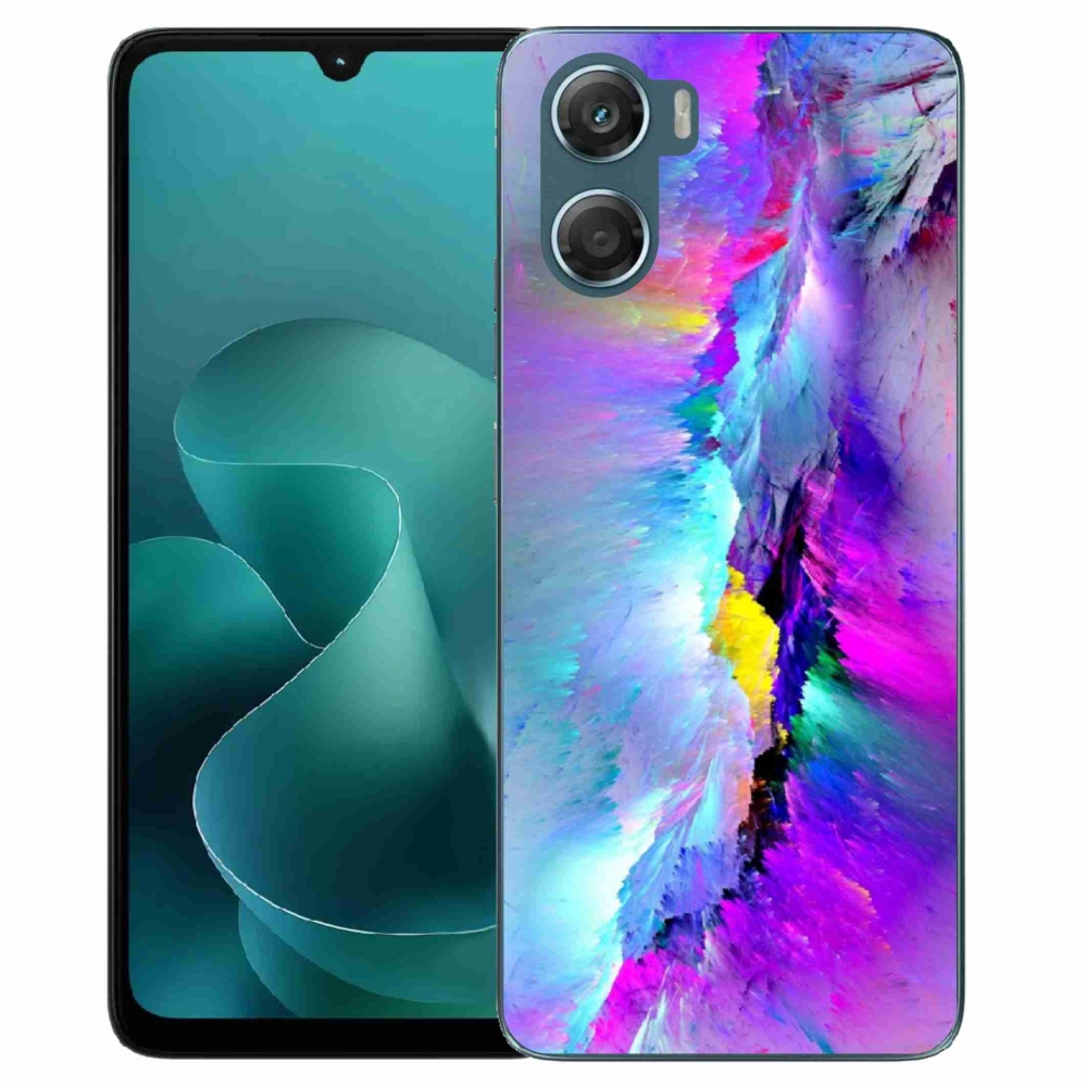 Gelový kryt mmCase na Motorola G06/G06 Power - abstrakt