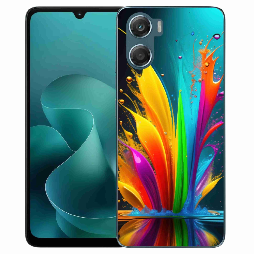Gelový kryt mmCase na Motorola G06/G06 Power - abstraktní motiv 1