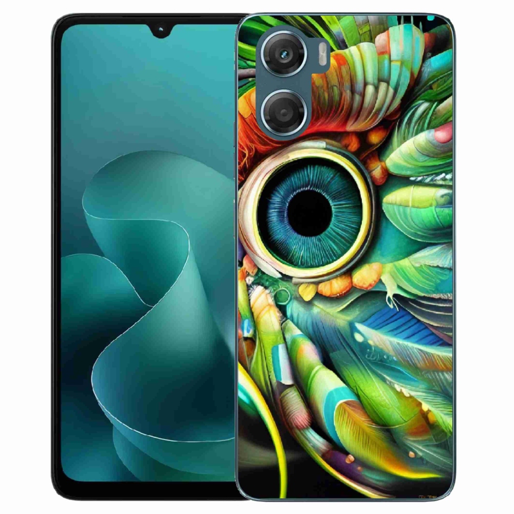 Gelový kryt mmCase na Motorola G06/G06 Power - abstraktní motiv 18