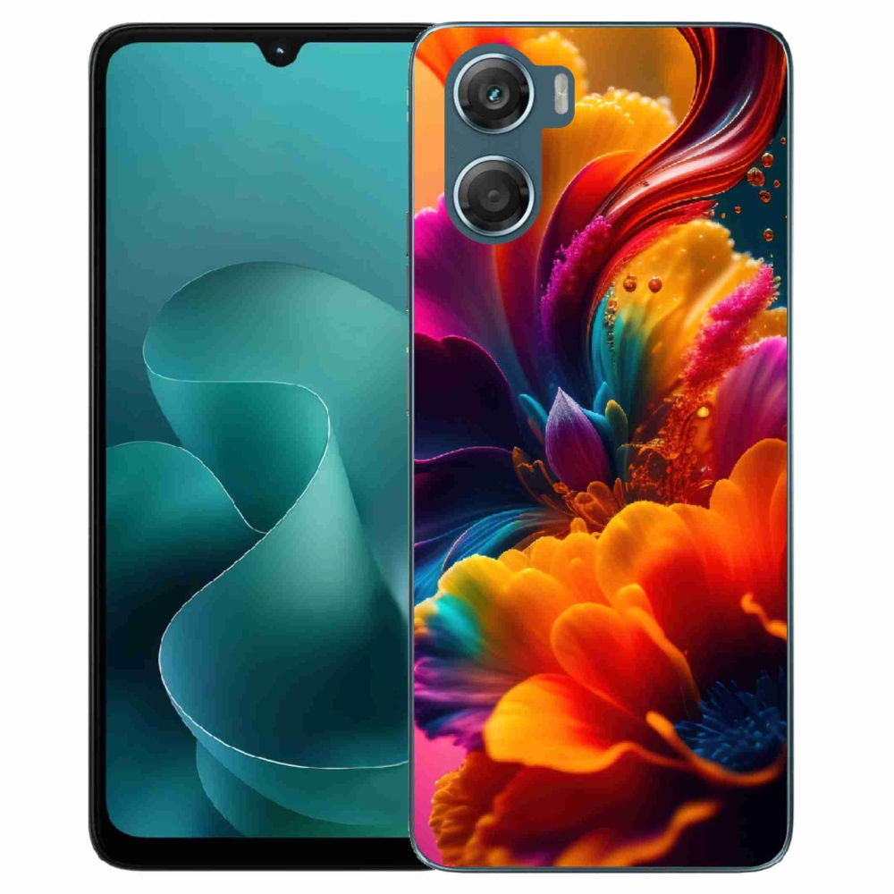 Gelový kryt mmCase na Motorola G06/G06 Power - abstraktní motiv 2