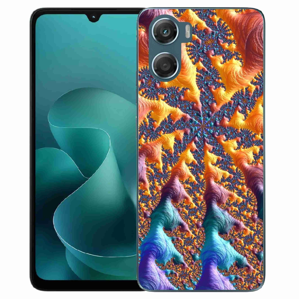 Gelový kryt mmCase na Motorola G06/G06 Power - abstraktní motiv 23