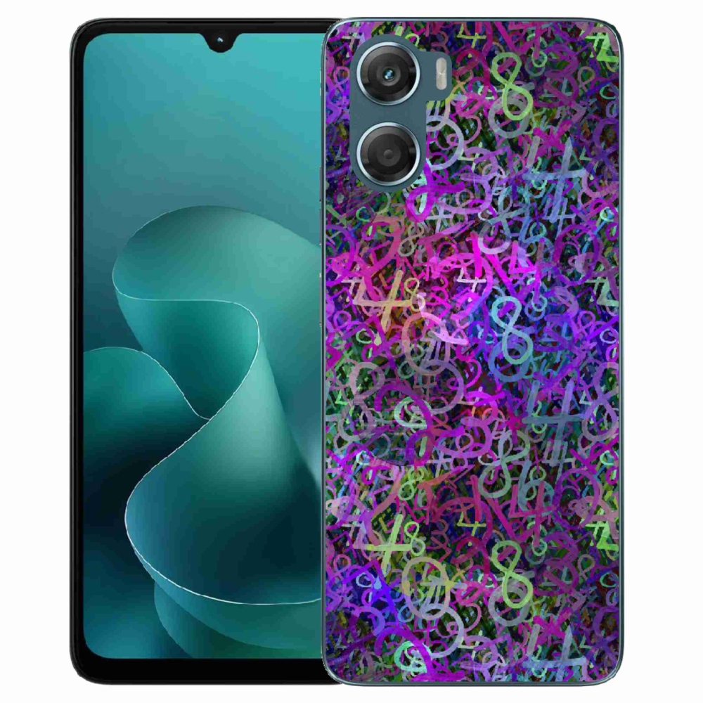 Gelový kryt mmCase na Motorola G06/G06 Power - abstraktní motiv 25