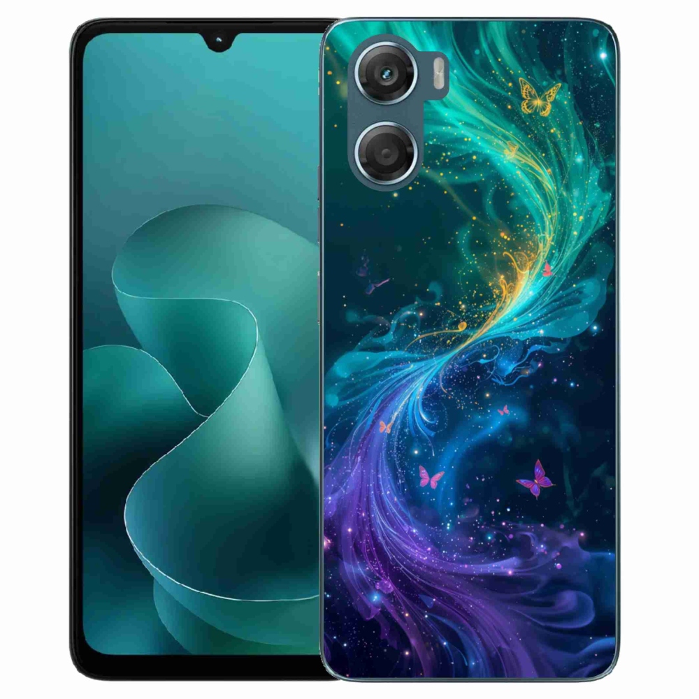 Gelový kryt mmCase na Motorola G06/G06 Power - abstraktní motiv 31