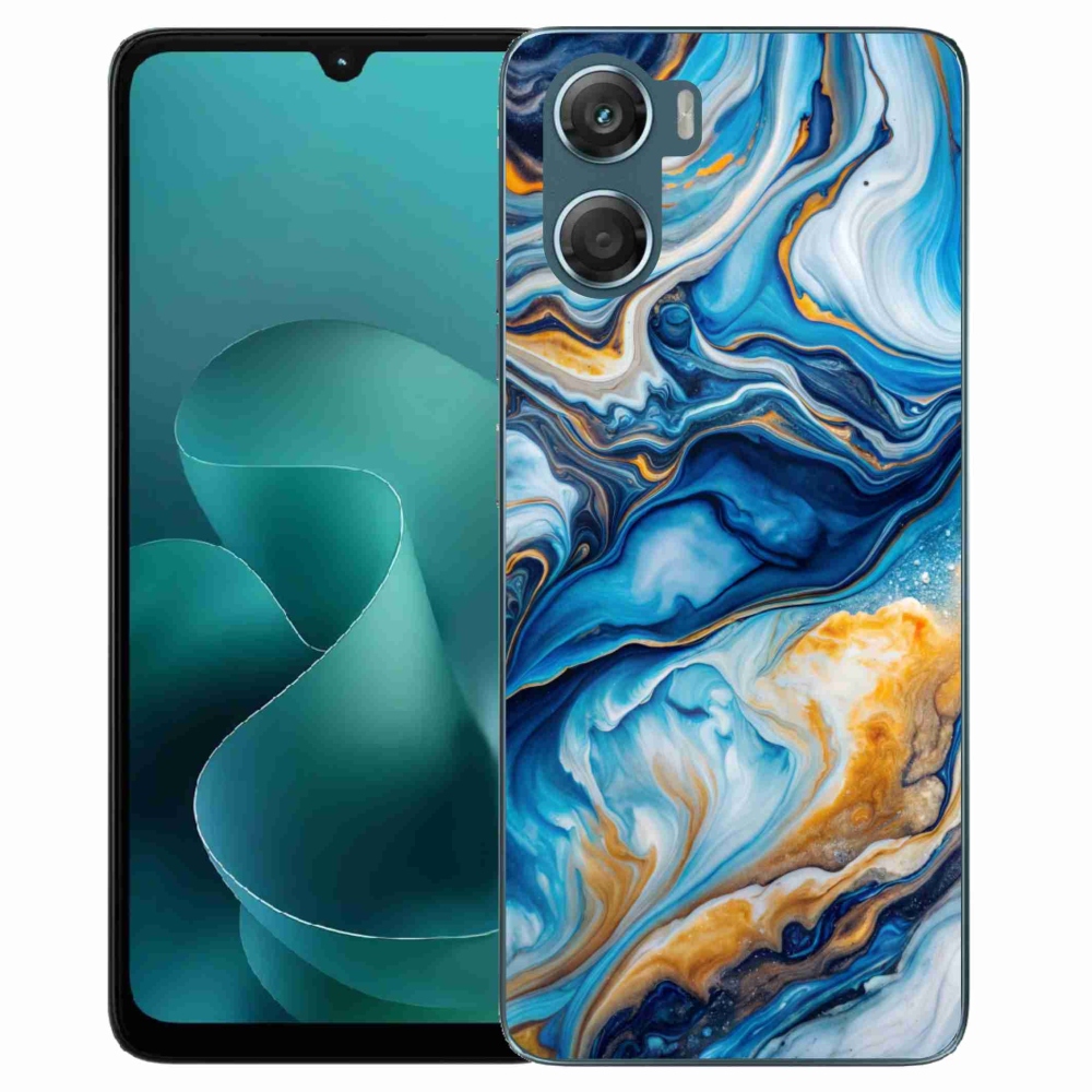 Gelový kryt mmCase na Motorola G06/G06 Power - abstraktní motiv 34
