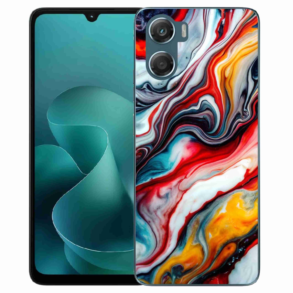 Gelový kryt mmCase na Motorola G06/G06 Power - abstraktní motiv 35
