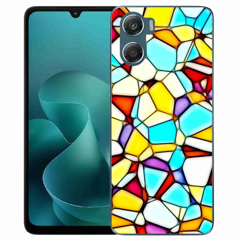Gelový kryt mmCase na Motorola G06/G06 Power - abstraktní motiv 40