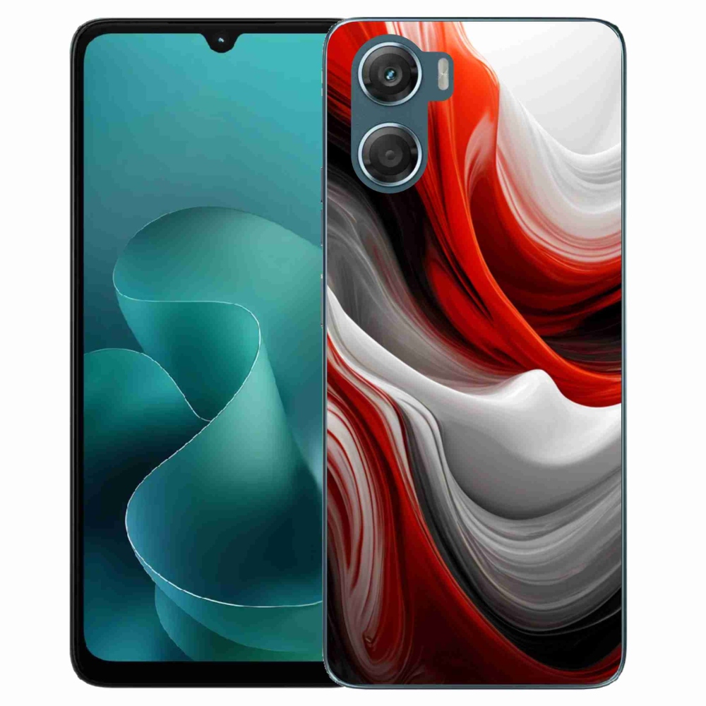 Gelový kryt mmCase na Motorola G06/G06 Power - abstraktní motiv 47