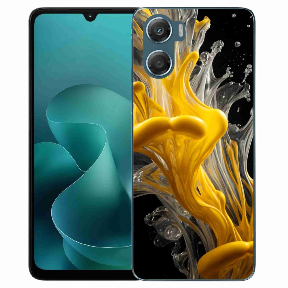 Gelový kryt mmCase na Motorola G06/G06 Power - abstraktní motiv 48
