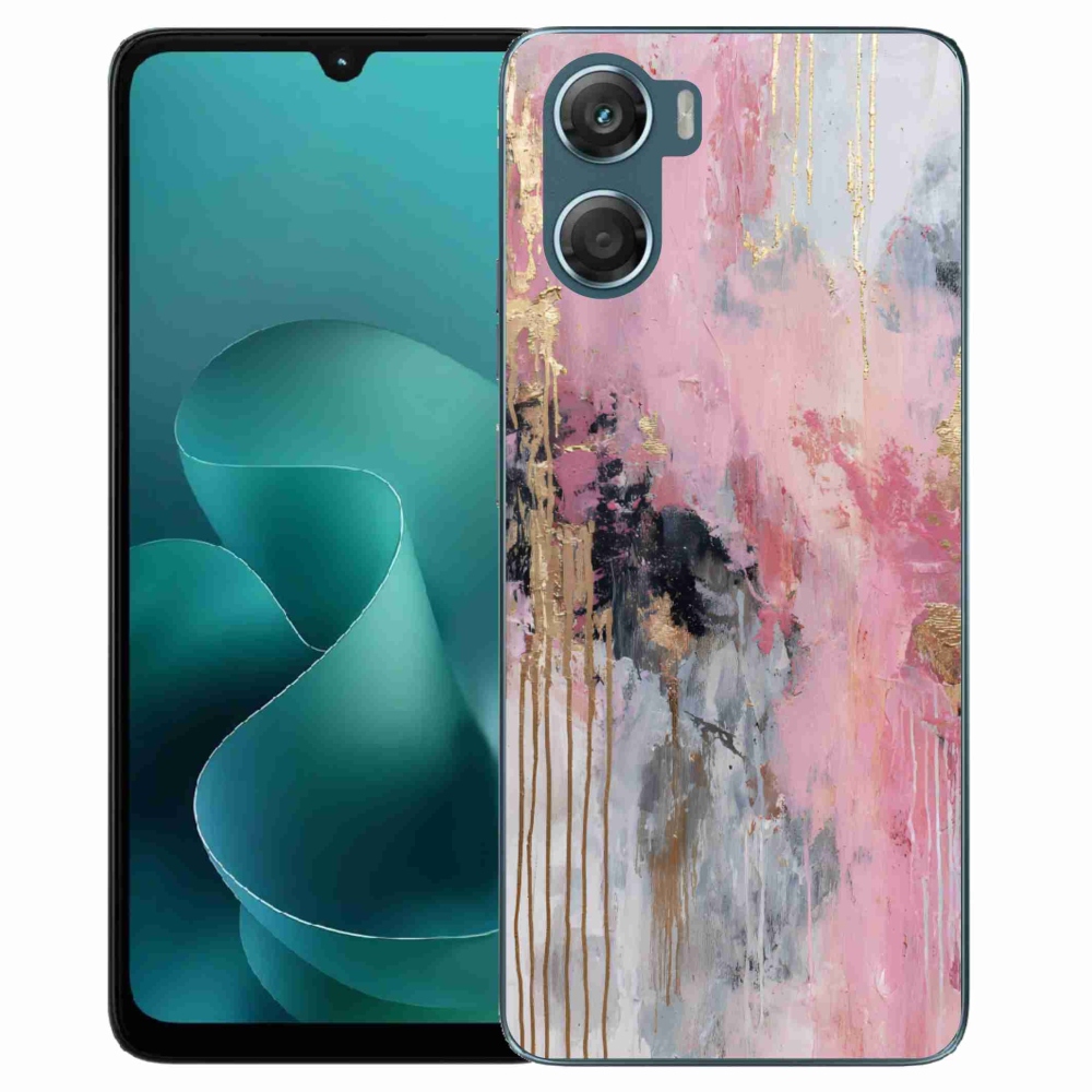 Gelový kryt mmCase na Motorola G06/G06 Power - abstraktní motiv 49
