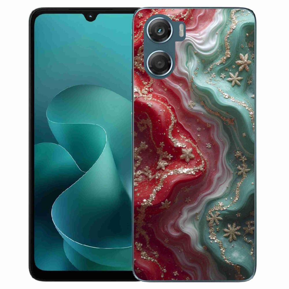 Gelový kryt mmCase na Motorola G06/G06 Power - abstraktní motiv 54