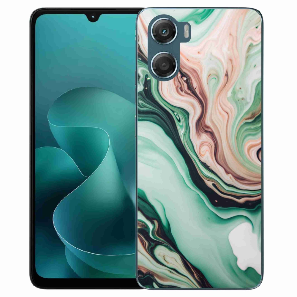 Gelový kryt mmCase na Motorola G06/G06 Power - abstraktní motiv 62